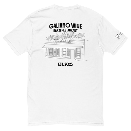 Galiano Wine Galiano Wine Bar & Restaurant Fitted T-Shirt